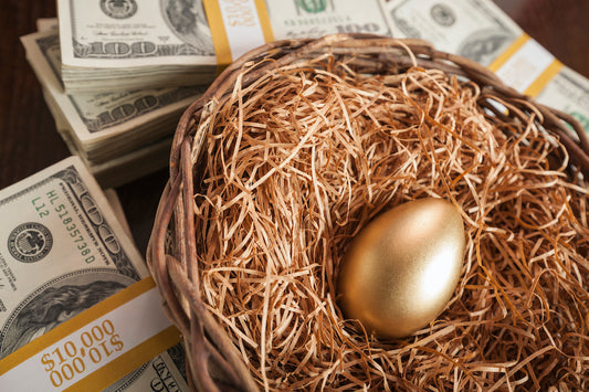 building a nest egg for financial security
