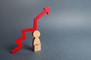 man feeling the rising costs